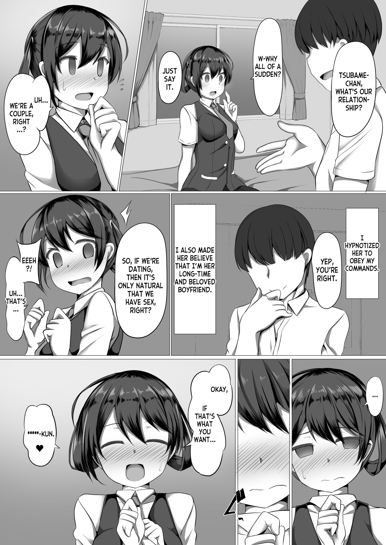 Hentai Manga Comic-Swallow Hypnosis-Read-3